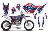 Dirt Bike Graphics Kit Decal Wrap For KTM SX/XCR-W/EXC/XC/XC-W/XCF-W 2007-2011 REBEL