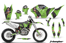 Load image into Gallery viewer, Dirt Bike Graphics Kit Decal Wrap For KTM SX/XCR-W/EXC/XC/XC-W/XCF-W 2007-2011 TBOMBER GREEN-atv motorcycle utv parts accessories gear helmets jackets gloves pantsAll Terrain Depot