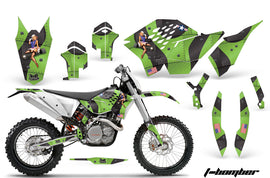 Dirt Bike Graphics Kit Decal Wrap For KTM SX/XCR-W/EXC/XC/XC-W/XCF-W 2007-2011 TBOMBER GREEN-atv motorcycle utv parts accessories gear helmets jackets gloves pantsAll Terrain Depot