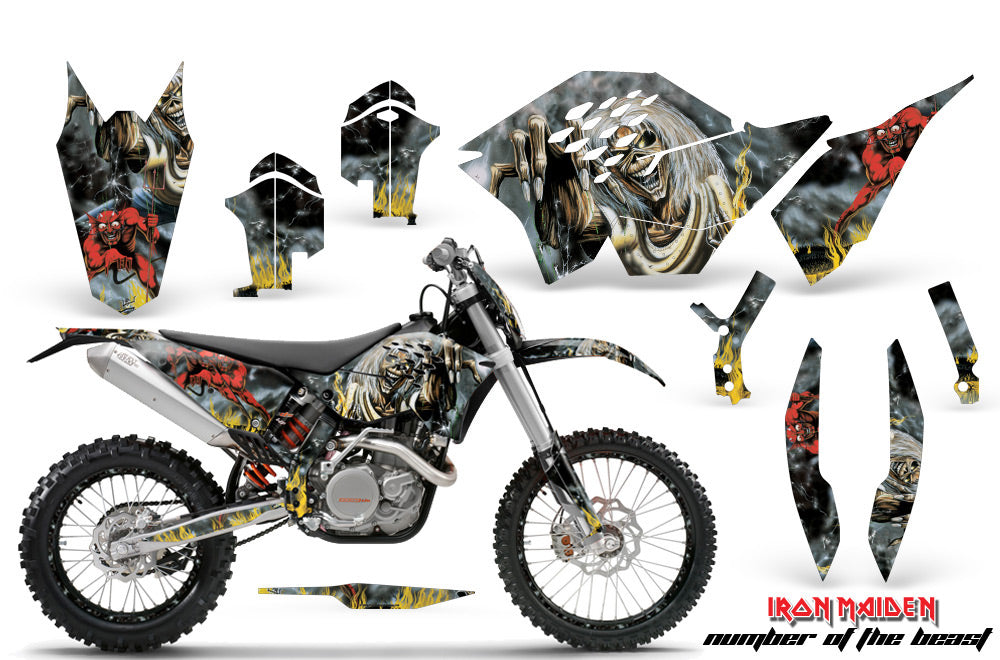 Graphics Kit Decal Wrap + # Plates For KTM SX/XCR-W/EXC/XC/XC-W/XCF-W 2007-2011 IM NOTB-atv motorcycle utv parts accessories gear helmets jackets gloves pantsAll Terrain Depot
