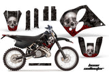 Dirt Bike Graphics Kit Decal Sticker Wrap For KTM SX/XC/EXC/LC2 1993-1997 BONES BLACK