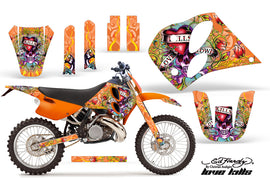 Dirt Bike Graphics Kit Decal Sticker Wrap For KTM SX/XC/EXC/LC2 1993-1997 EDHLK ORANGE-atv motorcycle utv parts accessories gear helmets jackets gloves pantsAll Terrain Depot