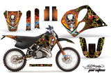 Dirt Bike Graphics Kit Decal Sticker Wrap For KTM SX/XC/EXC/LC2 1993-1997 EDHP ORANGE