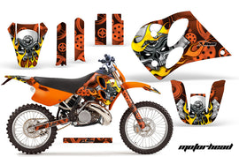 Dirt Bike Graphics Kit Decal Sticker Wrap For KTM SX/XC/EXC/LC2 1993-1997 MOTORHEAD ORANGE-atv motorcycle utv parts accessories gear helmets jackets gloves pantsAll Terrain Depot