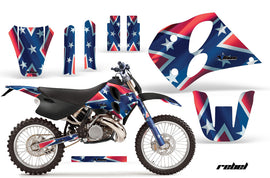Dirt Bike Graphics Kit Decal Sticker Wrap For KTM SX/XC/EXC/LC2 1993-1997 REBEL-atv motorcycle utv parts accessories gear helmets jackets gloves pantsAll Terrain Depot