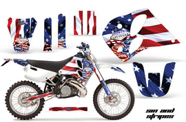 Dirt Bike Graphics Kit Decal Sticker Wrap For KTM SX/XC/EXC/LC2 1993-1997 USA SINS-atv motorcycle utv parts accessories gear helmets jackets gloves pantsAll Terrain Depot