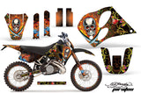 Graphics Kit Decal Sticker Wrap + # Plates For KTM SX/XC/EXC/LC2 1993-1997 EDHP ORANGE