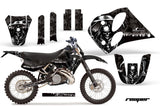 Graphics Kit Decal Sticker Wrap + # Plates For KTM SX/XC/EXC/LC2 1993-1997 REAPER BLACK