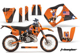 Graphics Kit Decal Sticker Wrap + # Plates For KTM SX/XC/EXC/LC2 1993-1997 TBOMBER ORANGE