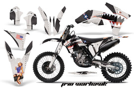 Dirt Bike Decal Graphics Kit Wrap For KTM SX/SX-F/XC/EXC/XFC-W 2011-2013 WARHAWK BLACK-atv motorcycle utv parts accessories gear helmets jackets gloves pantsAll Terrain Depot