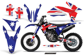 Dirt Bike Decal Graphics Kit Wrap For KTM SX/SX-F/XC/EXC/XFC-W 2011-2013 AUSSIE-atv motorcycle utv parts accessories gear helmets jackets gloves pantsAll Terrain Depot