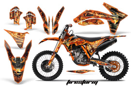 Dirt Bike Decal Graphics Kit Wrap For KTM SX/SX-F/XC/EXC/XFC-W 2011-2013 FIRESTORM ORANGE-atv motorcycle utv parts accessories gear helmets jackets gloves pantsAll Terrain Depot