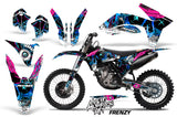 Decal Graphics Kit Wrap For KTM EXC250 EXC300 MXC250 MXC300 1990-1992 FRENZY BLUE