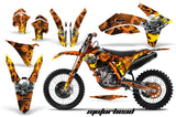 Dirt Bike Decal Graphics Kit Wrap For KTM SX/SX-F/XC/EXC/XFC-W 2011-2013 MOTORHEAD ORANGE