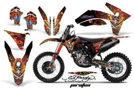 Dirt Bike Decal Graphics Kit Wrap For KTM SX/SX-F/XC/EXC/XFC-W 2011-2013 EDHP BLACK-atv motorcycle utv parts accessories gear helmets jackets gloves pantsAll Terrain Depot