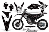 Dirt Bike Decal Graphics Kit Wrap For KTM SX/SX-F/XC/EXC/XFC-W 2011-2013 RELOADED WHITE BLACK