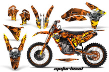 Load image into Gallery viewer, Graphics Kit Decal Sticker Wrap + # Plates For KTM SX/SX-F/XC/EXC/XFC-W 2011-2013 MOTORHEAD ORANGE-atv motorcycle utv parts accessories gear helmets jackets gloves pantsAll Terrain Depot