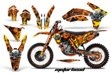 Graphics Kit Decal Sticker Wrap + # Plates For KTM SX/SX-F/XC/EXC/XFC-W 2011-2013 MOTORHEAD ORANGE