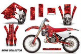 Decal Graphics Kit Wrap For KTM EXC250 EXC300 MXC250 MXC300 1990-1992 BONES RED