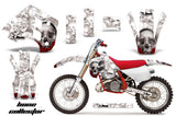 Decal Graphics Kit Wrap For KTM EXC250 EXC300 MXC250 MXC300 1990-1992 BONES WHITE