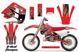 Decal Graphics Kit Wrap For KTM EXC250 EXC300 MXC250 MXC300 1990-1992 TRIBAL BLACK RED