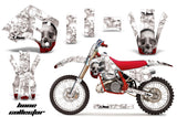 Graphics Kit Decal Wrap + # Plates For KTM EXC250 EXC300 MXC250 MXC300 1990-1992 BONES WHITE