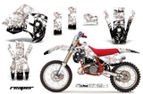 Graphics Kit Decal Wrap + # Plates For KTM EXC250 EXC300 MXC250 MXC300 1990-1992 REAPER WHITE