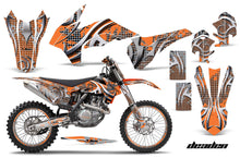 Load image into Gallery viewer, Graphics Kit Decal Wrap + # Plates For KTM SX/SXF/XCF/EXC/TC-F/XC/XCF-W 2013-2016 DEADEN ORANGE-atv motorcycle utv parts accessories gear helmets jackets gloves pantsAll Terrain Depot