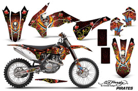 Graphics Kit Decal Wrap For KTM SX/SXF/XCF/EXC/TC-F/XC/XCF-W 2013-2016 EDHP RED-atv motorcycle utv parts accessories gear helmets jackets gloves pantsAll Terrain Depot