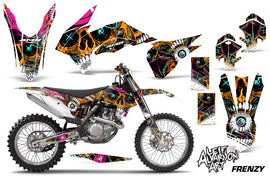 Graphics Kit Decal Wrap For KTM SX/SXF/XCF/EXC/TC-F/XC/XCF-W 2013-2016 FRENZY ORANGE-atv motorcycle utv parts accessories gear helmets jackets gloves pantsAll Terrain Depot