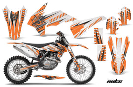 Graphics Kit Decal Wrap For KTM SX/SXF/XCF/EXC/TC-F/XC/XCF-W 2013-2016 NUKE ORANGE BLACK-atv motorcycle utv parts accessories gear helmets jackets gloves pantsAll Terrain Depot