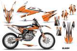 Graphics Kit Decal Wrap For KTM SX/SXF/XCF/EXC/TC-F/XC/XCF-W 2013-2016 SLASH ORANGE
