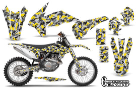 Graphics Kit Decal Wrap For KTM SX/SXF/XCF/EXC/TC-F/XC/XCF-W 2013-2016 URBAN CAMO YELLOW-atv motorcycle utv parts accessories gear helmets jackets gloves pantsAll Terrain Depot