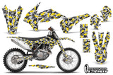 Graphics Kit Decal Wrap For KTM SX/SXF/XCF/EXC/TC-F/XC/XCF-W 2013-2016 URBAN CAMO YELLOW