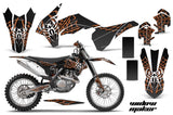 Graphics Kit Decal Wrap For KTM SX/SXF/XCF/EXC/TC-F/XC/XCF-W 2013-2016 WIDOW ORANGE BLACK