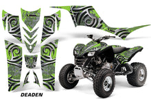 Load image into Gallery viewer, ATV Graphics Kit Quad Decal Sticker Wrap For Kawasaki KFX700 2003-2009 DEADEN GREEN-atv motorcycle utv parts accessories gear helmets jackets gloves pantsAll Terrain Depot