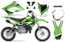 Load image into Gallery viewer, Dirt Bike Graphics Kit Decal Sticker Wrap For Kawasaki KLX110L 2010-2016 EMPIRE GREEN-atv motorcycle utv parts accessories gear helmets jackets gloves pantsAll Terrain Depot