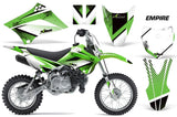 Dirt Bike Graphics Kit Decal Sticker Wrap For Kawasaki KLX110L 2010-2016 EMPIRE GREEN