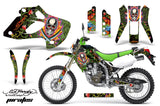 Dirt Bike Graphics Kit Decal Sticker Wrap For Kawasaki KLX250 1998-2003 EDHP GREEN