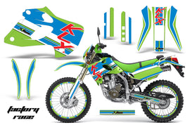 Graphics Kit Decal Sticker Wrap + # Plates For Kawasaki KLX250 1998-2003 FACTORY-atv motorcycle utv parts accessories gear helmets jackets gloves pantsAll Terrain Depot