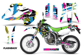 Dirt Bike Graphics Kit Decal Sticker Wrap For Kawasaki KLX250 1998-2003 FLASHBACK-atv motorcycle utv parts accessories gear helmets jackets gloves pantsAll Terrain Depot
