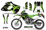 Dirt Bike Graphics Kit Decal Sticker Wrap For Kawasaki KLX250 1998-2003 TRIBE GREEN BLACK