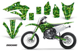 Dirt Bike Graphics Kit Decal Wrap For Kawasaki KX85 KX100 2014-2018 DIGICAMO GREEN