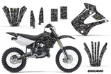 Dirt Bike Graphics Kit Decal Wrap For Kawasaki KX85 KX100 2001-2013 DIGICAMO BLACK