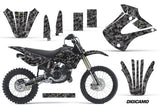Graphics Kit Decal Wrap + # Plates For Kawasaki KX85 KX100 2001-2013 DIGICAMO BLACK