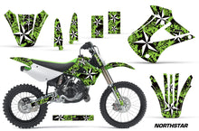 Load image into Gallery viewer, Dirt Bike Graphics Kit Decal Wrap For Kawasaki KX85 KX100 2001-2013 NORTHSTAR GREEN-atv motorcycle utv parts accessories gear helmets jackets gloves pantsAll Terrain Depot