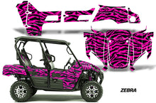 Load image into Gallery viewer, UTV Graphics Kit Decal Sticker Wrap For Kawasaki Teryx4 800 2016-2018 ZEBRA PINK-atv motorcycle utv parts accessories gear helmets jackets gloves pantsAll Terrain Depot
