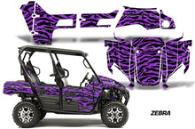 Load image into Gallery viewer, UTV Graphics Kit Decal Sticker Wrap For Kawasaki Teryx4 800 2016-2018 ZEBRA PURPLE-atv motorcycle utv parts accessories gear helmets jackets gloves pantsAll Terrain Depot