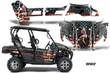 UTV Graphics Kit Decal Sticker Wrap For Kawasaki Teryx4 800 2016-2018 WW2 BOMBER