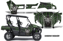 Load image into Gallery viewer, UTV Graphics Kit Decal Sticker Wrap For Kawasaki Teryx4 800 2016-2018 WIDOW GREEN BLACK-atv motorcycle utv parts accessories gear helmets jackets gloves pantsAll Terrain Depot